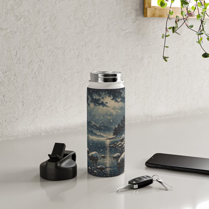 A River near Nishigi Water Bottle Gallery Image 4