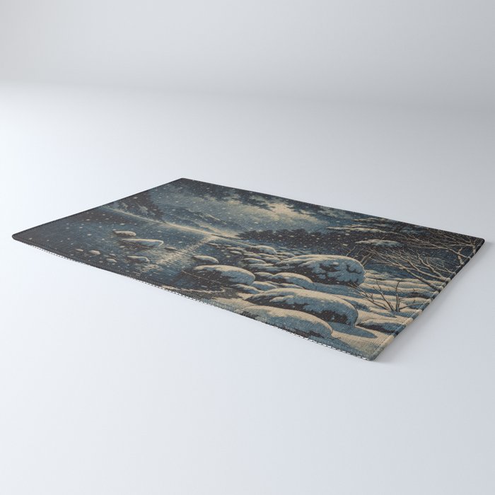 A River near Nishigi Rug Gallery Image 3