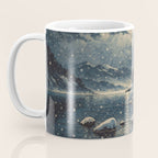 A River near Nishigi Coffee Mug Gallery Image 3
