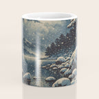 A River near Nishigi Coffee Mug Gallery Image 4