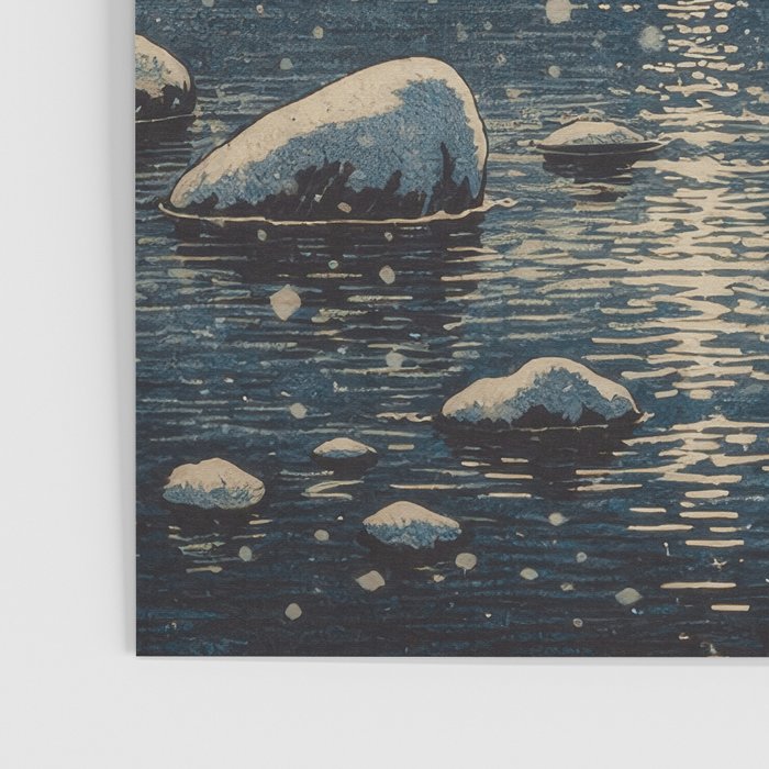 A River near Nishigi Poster Gallery Image 3