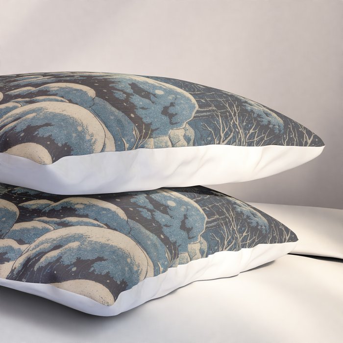 A River near Nishigi Pillow Sham Gallery Image 3