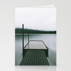 Moody Lake Dock Stationery Card Gallery Image 2