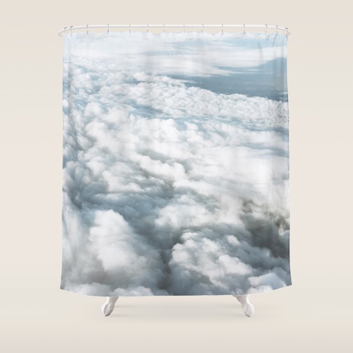 The Clouds Below Shower Curtain Gallery Image 1