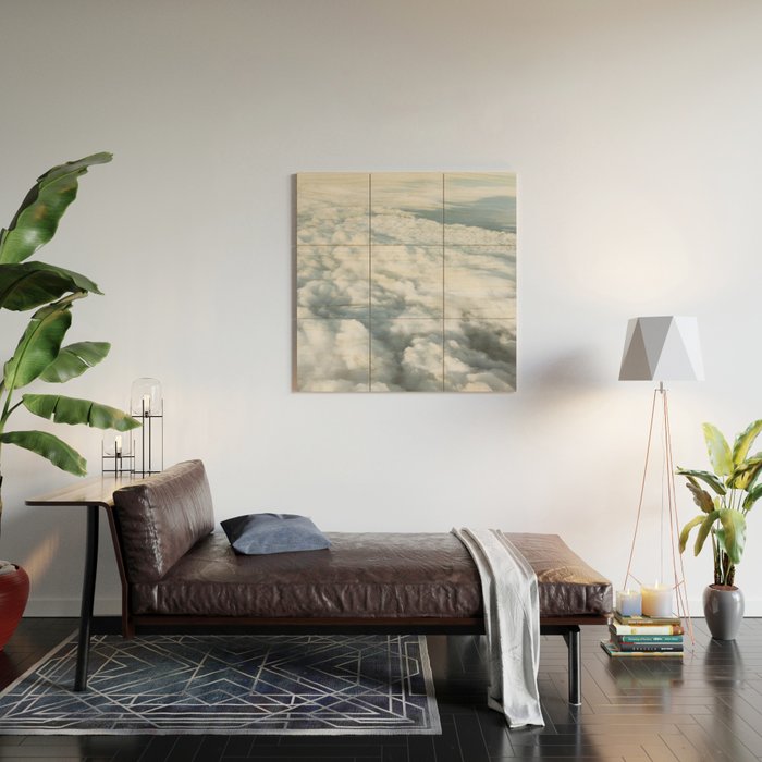 The Clouds Below Wood Wall Art Gallery Image 2