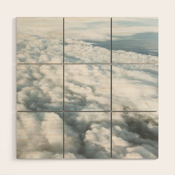 The Clouds Below Wood Wall Art Gallery Image 1