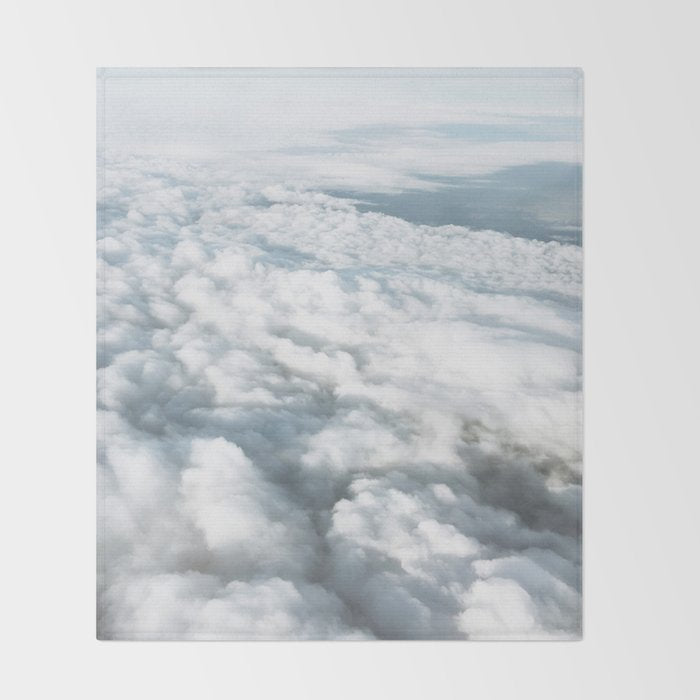 The Clouds Below Throw Blanket Gallery Image 2