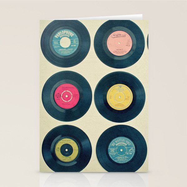 Vinyl Collection Stationery Card Gallery Image 2