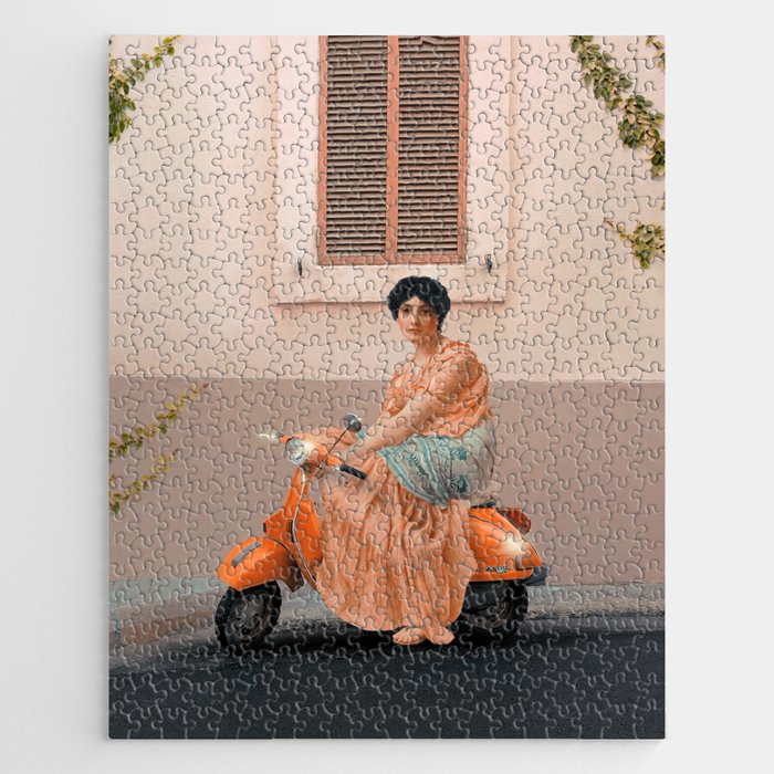 Scooter Girl Jigsaw Puzzle Gallery Image 1