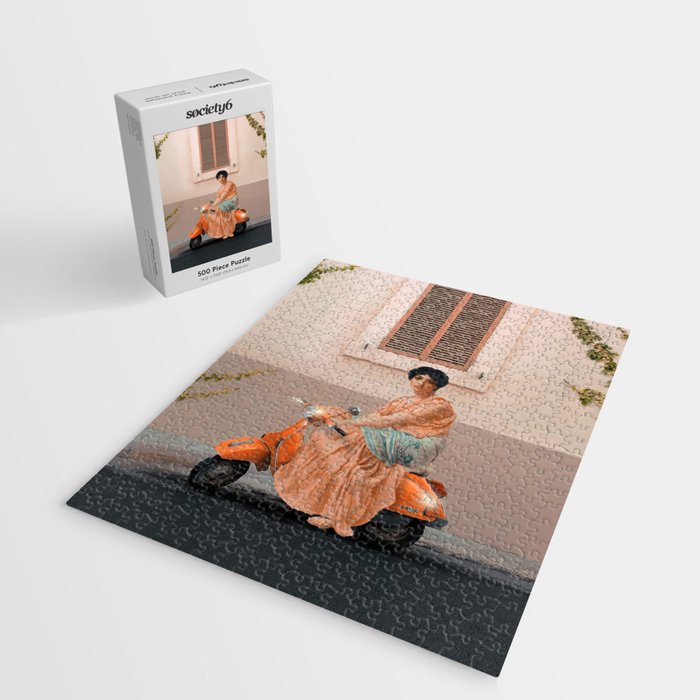 Scooter Girl Jigsaw Puzzle Gallery Image 2