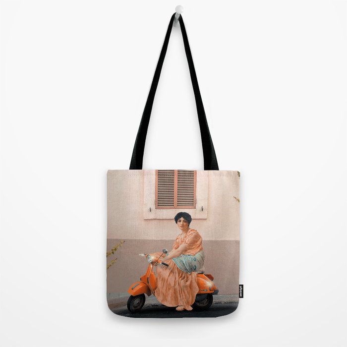 Scooter Girl Tote Bag Gallery Image 2