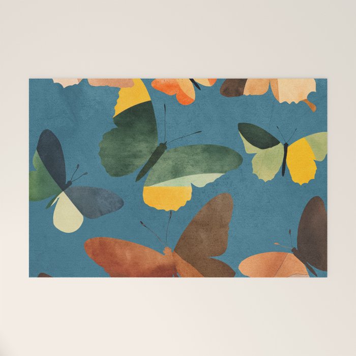 Beautiful Butterflies 4 Welcome Mat Gallery Image 1