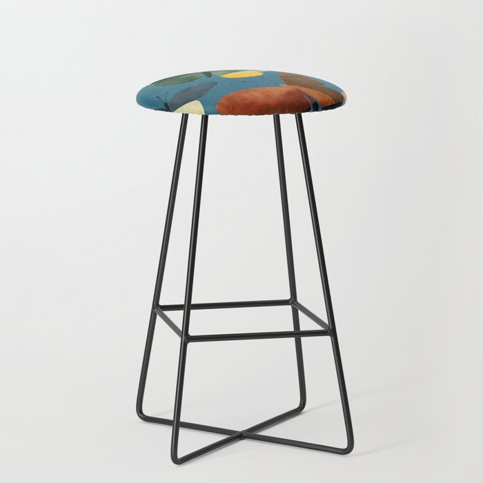 Beautiful Butterflies 4 Stool Gallery Image 1