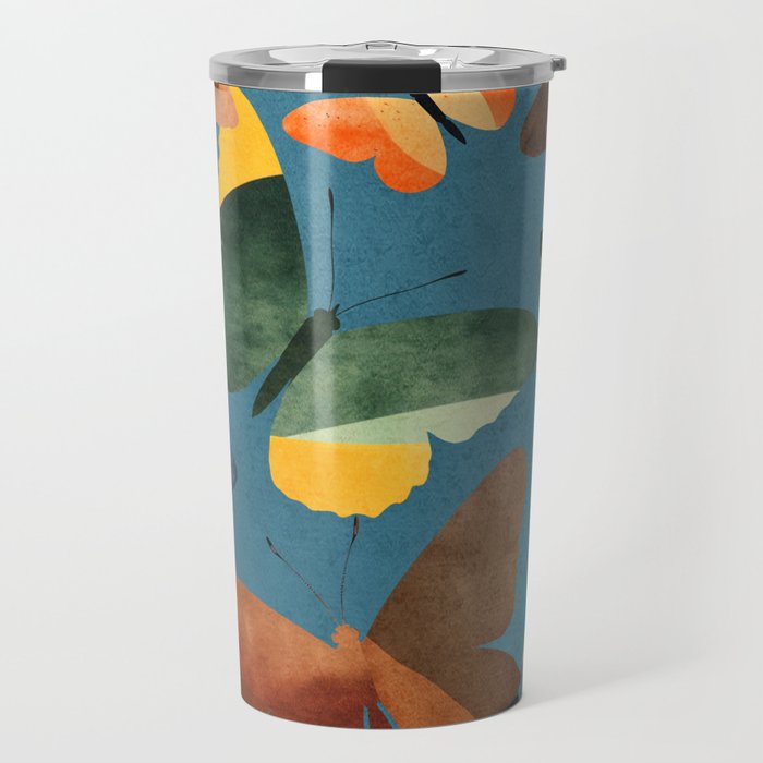 Beautiful Butterflies 4 Travel Mug Gallery Image 1