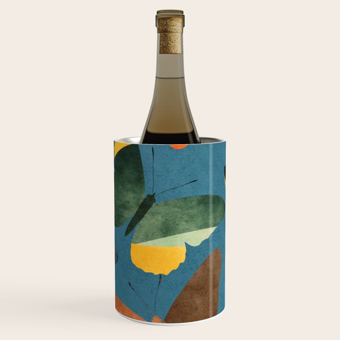 Beautiful Butterflies 4 Wine Chiller Gallery Image 1