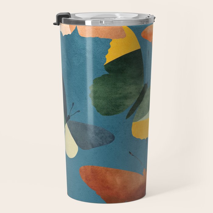 Beautiful Butterflies 4 Travel Mug Gallery Image 3