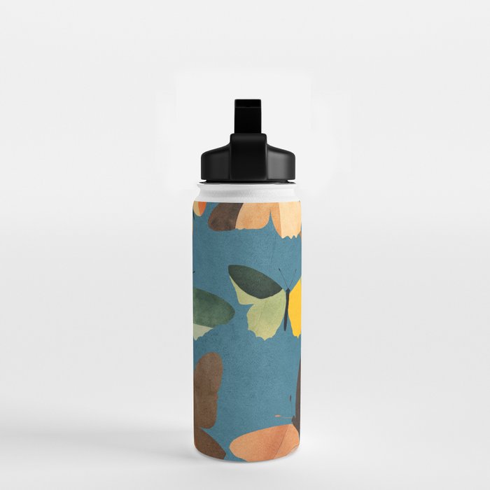 Beautiful Butterflies 4 Water Bottle Gallery Image 2