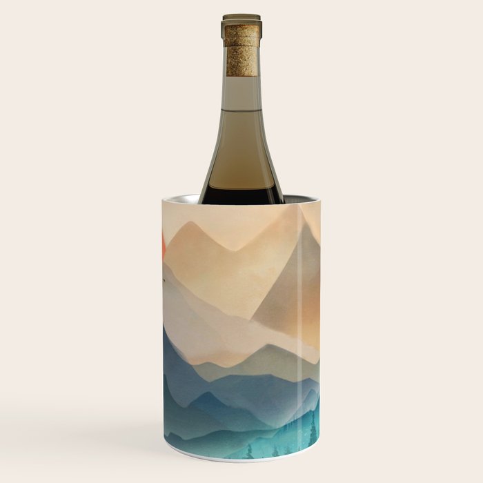 Wilderness Becomes Alive at Night Wine Chiller Gallery Image 3