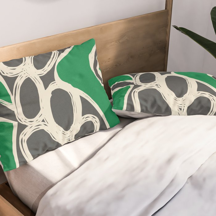 Abstract Botany 4 Pillow Sham Gallery Image 2