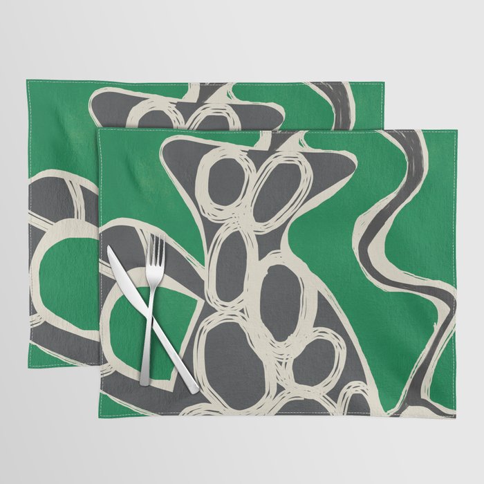 Abstract Botany 4 Placemat Gallery Image 1