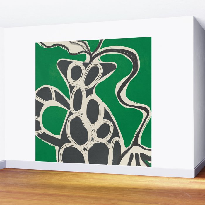 Abstract Botany 4 Wall Mural Gallery Image 2