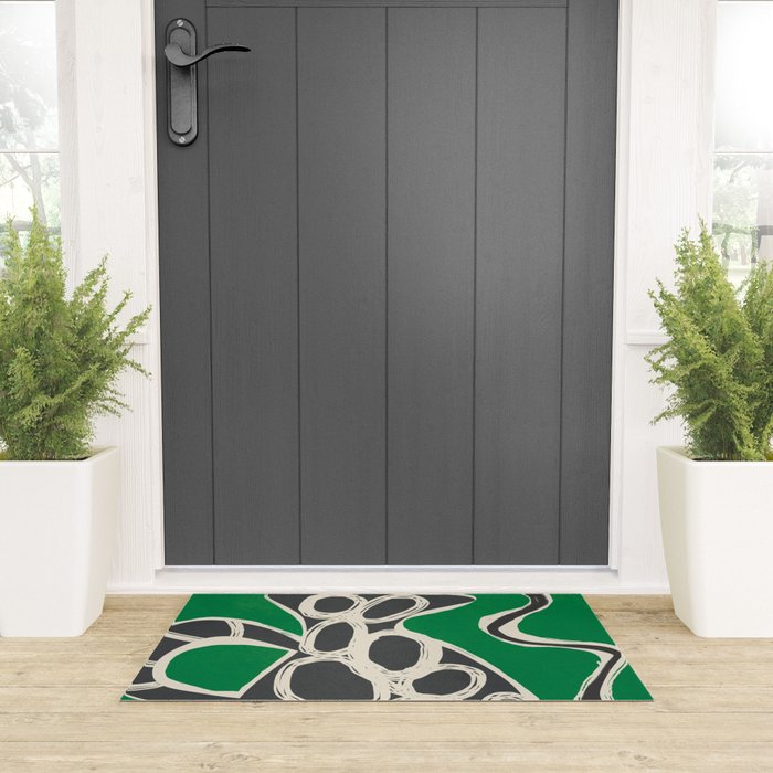Abstract Botany 4 Welcome Mat Gallery Image 3
