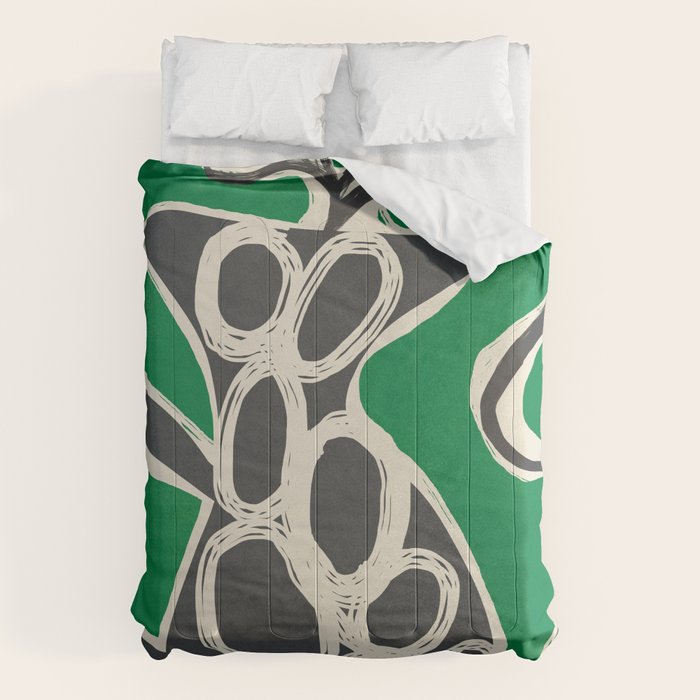 Abstract Botany 4 Comforter Gallery Image 6