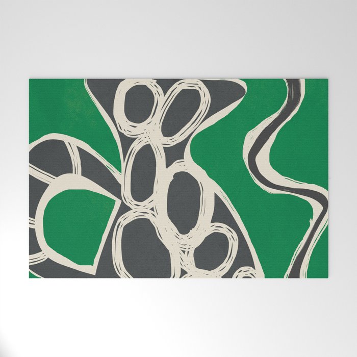 Abstract Botany 4 Welcome Mat Gallery Image 1