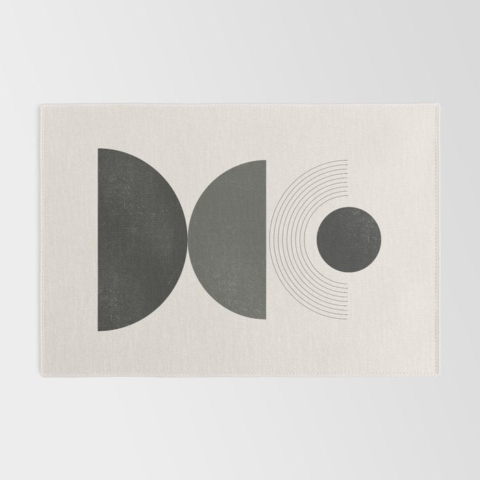 Geometric Shapes 18 Rug Gallery Image 2