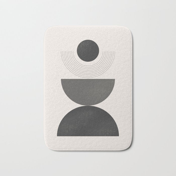 Geometric Shapes 18 Bath Mat Gallery Image 1