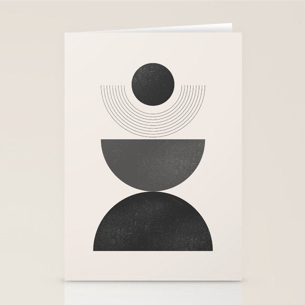 Geometric Shapes 18 Stationery Card Gallery Image 2