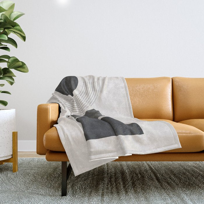 Geometric Shapes 18 Throw Blanket Gallery Image 1