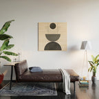 Geometric Shapes 18 Wood Wall Art Gallery Image 2