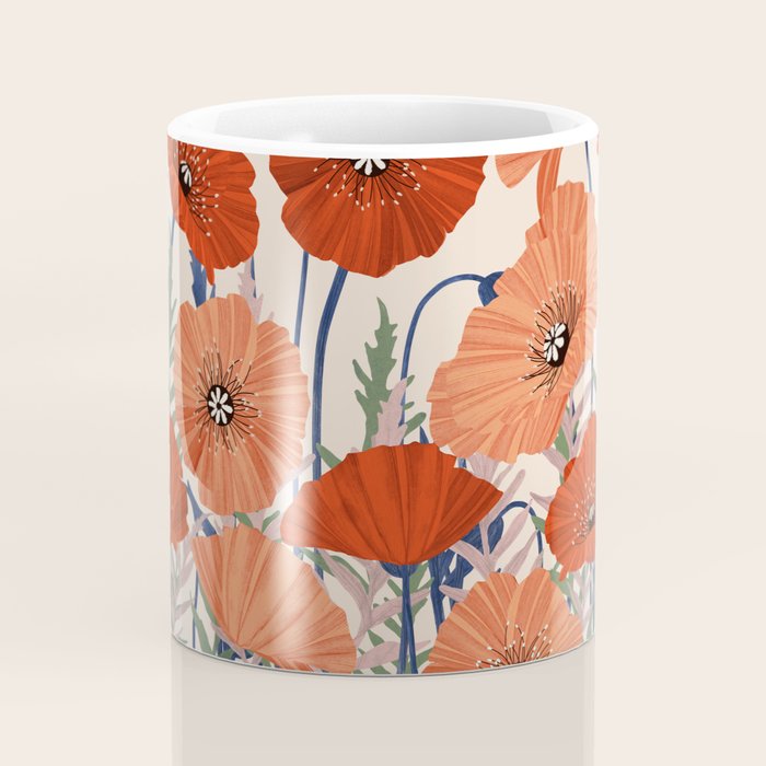 Flower market Rome inspiration Coffee Mug Gallery Image 4