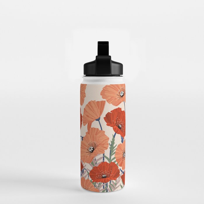 Flower market Rome inspiration Water Bottle Gallery Image 2
