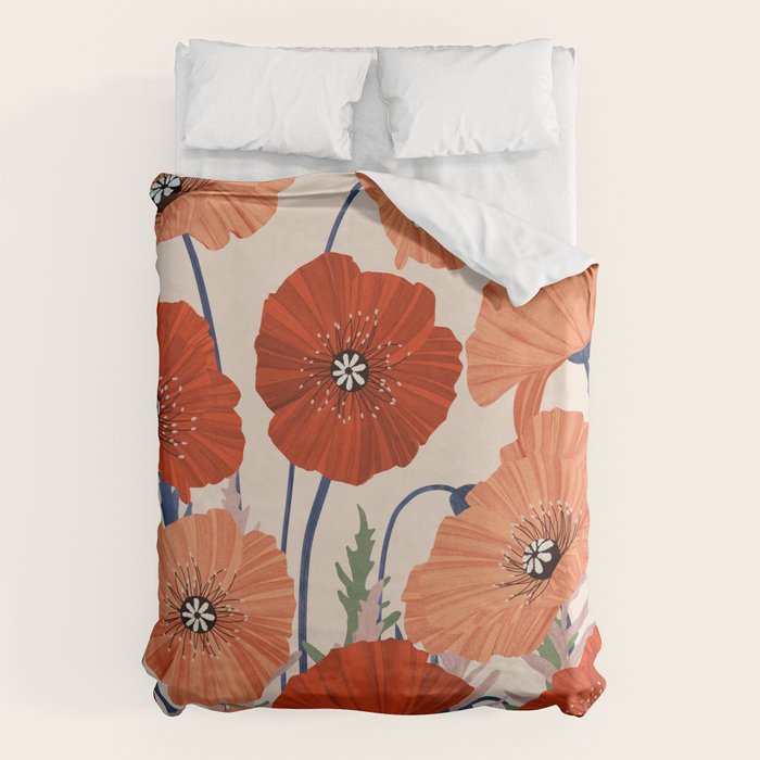 Flower market Rome inspiration Duvet Cover Gallery Image 6