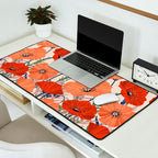 Flower market Rome inspiration Desk Mat Gallery Image 2