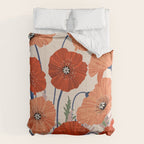 Flower market Rome inspiration Comforter Gallery Image 6