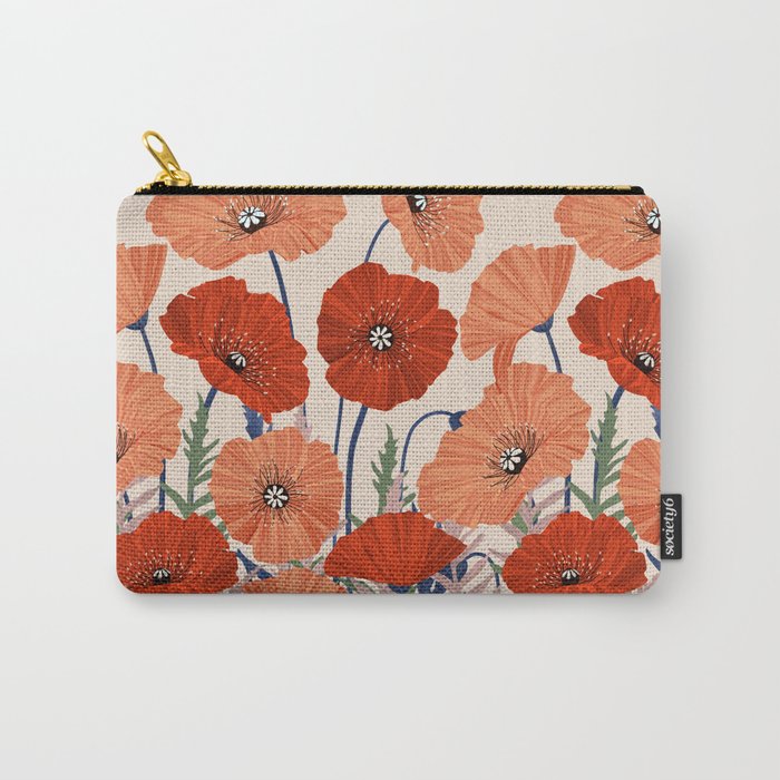 Flower market Rome inspiration Carry All Pouch Gallery Image 1