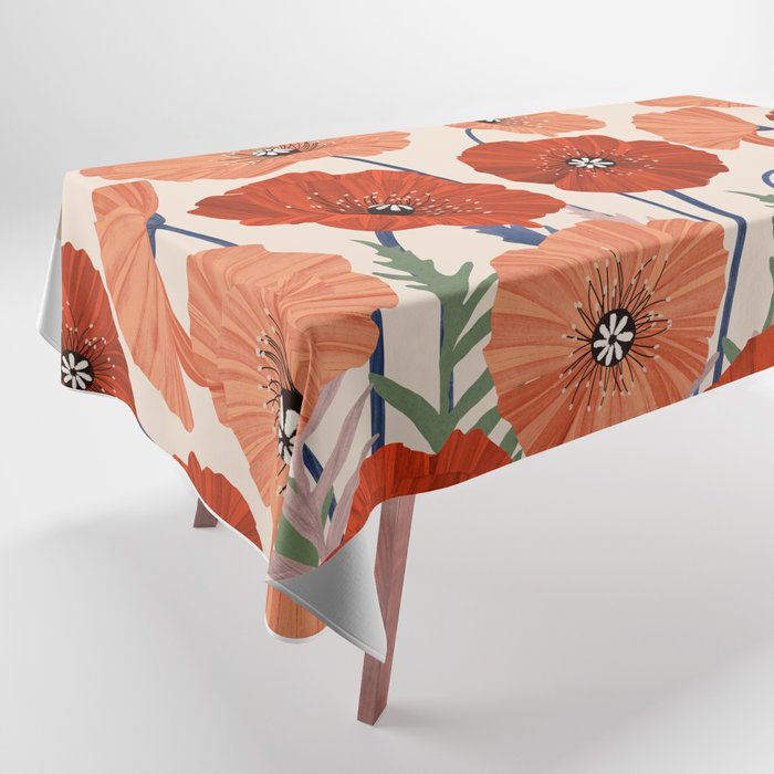 Flower market Rome inspiration Tablecloth Gallery Image 1