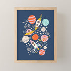 Space Mini Art Print Gallery Image 1