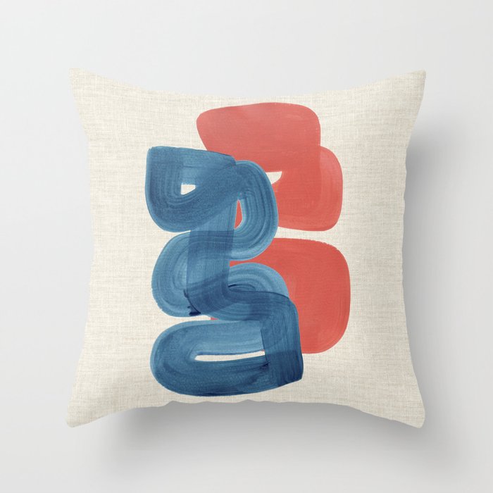 Salmon River Throw Pillow Gallery Image 1