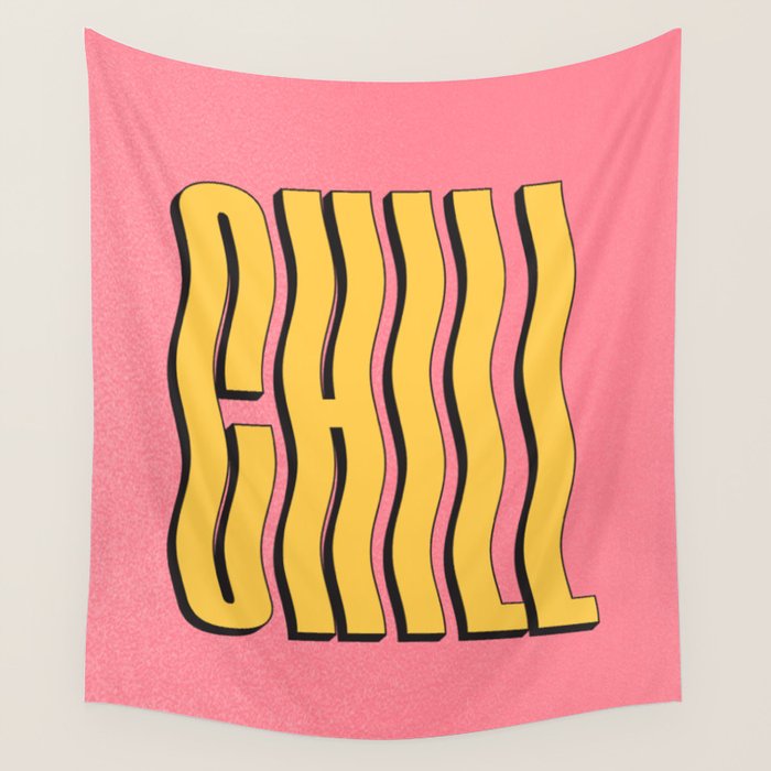 Chill: Wavy Summer Edition Wall Tapestry Gallery Image 4