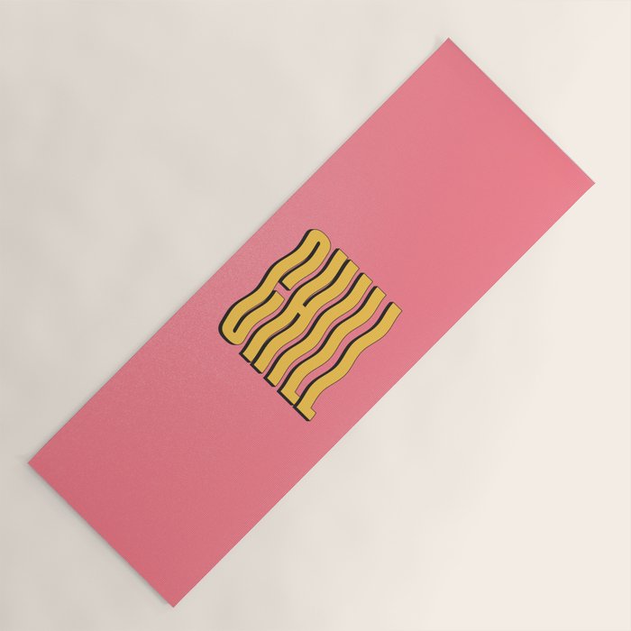 Chill: Wavy Summer Edition Yoga Mat Gallery Image 1