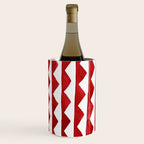 Red Triangle Lines Wine Chiller Gallery Image 2