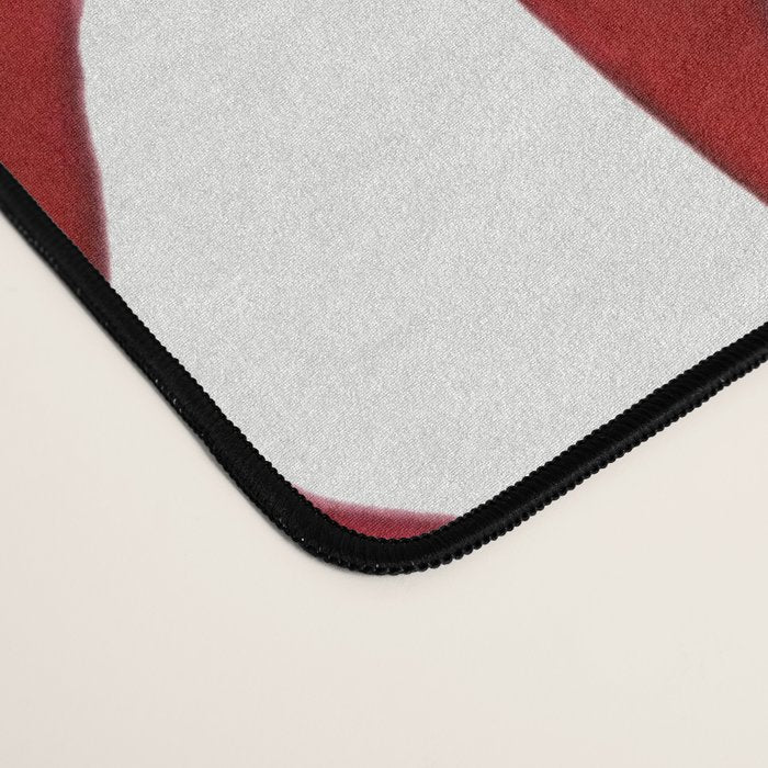 Red Triangle Lines Desk Mat Gallery Image 4