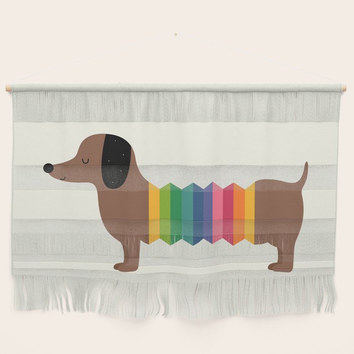 Rainbow Dooooog Wall Hanging Gallery Image 1