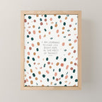 Joy in The Mess Of Things | Polka Dot Design Mini Art Print Gallery Image 1