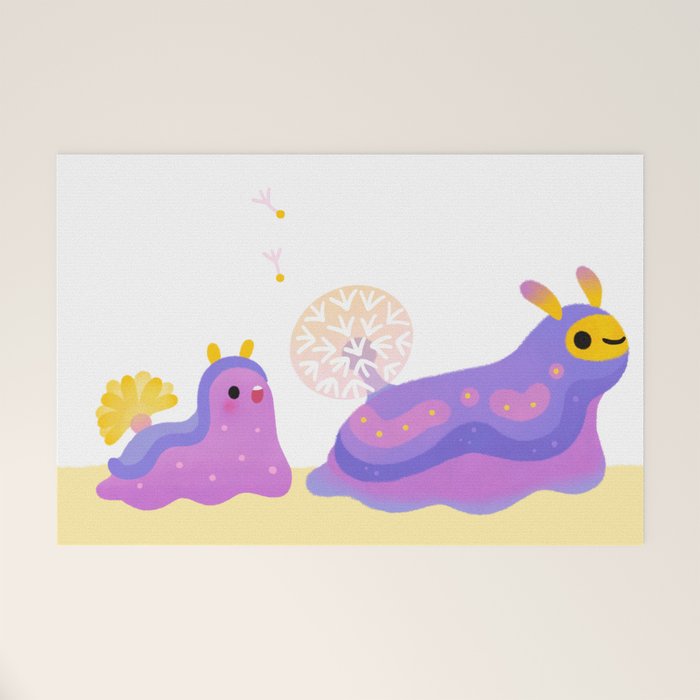 Dandelion slug Welcome Mat Gallery Image 1