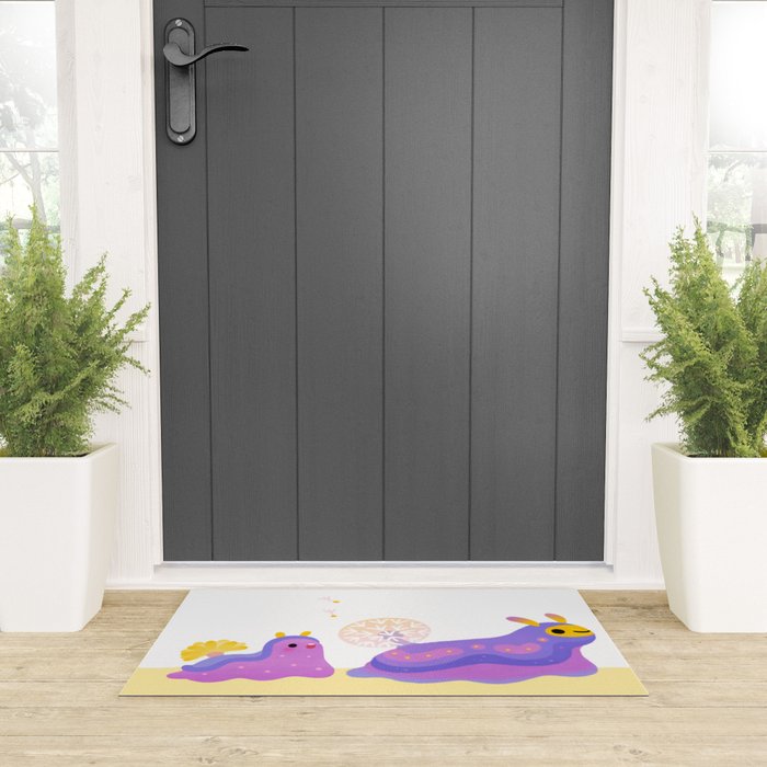 Dandelion slug Welcome Mat Gallery Image 3